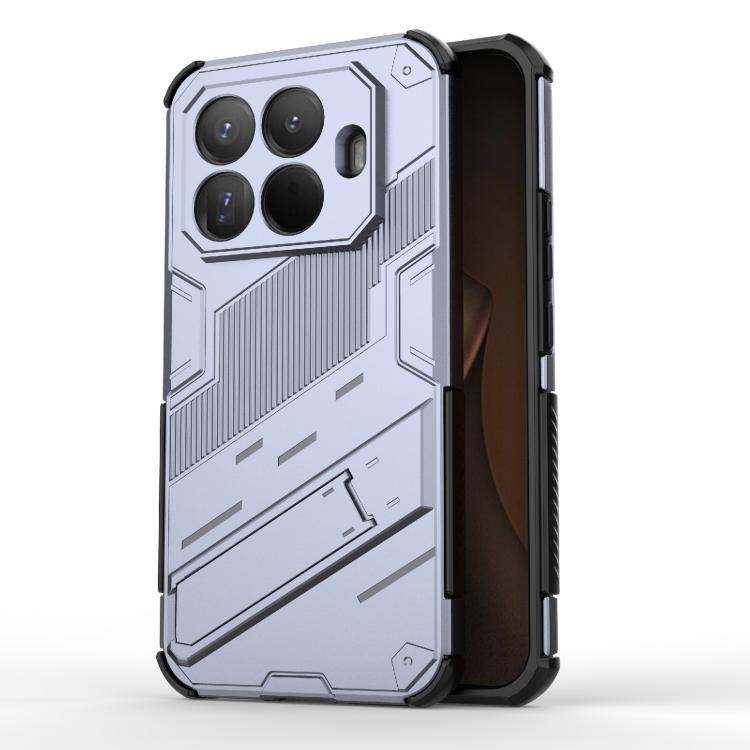 Punk Armor 2 in 1 PC + TPU Phone Case with Holder, For Redmi Note 15 Pro 5G Global 163.6mm, For Redmi 15 5G / 4G EU 171mm, For Redmi 15C 5G/4G Global 171mm, For Xiaomi 15T Pro 5G Global, For Xiaomi 15T 5G Global, For Redmi A5 4G 171.1mm / Poco C71