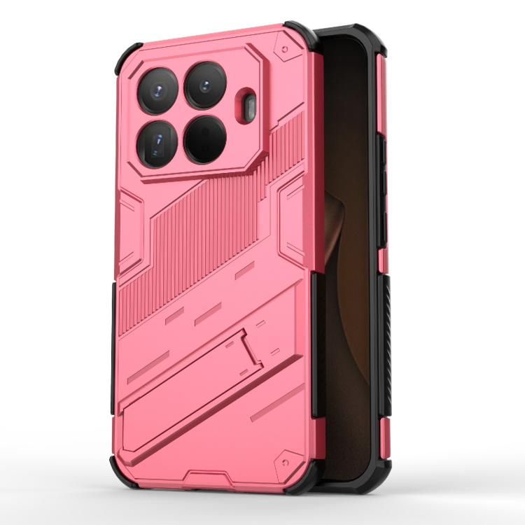 Punk Armor 2 in 1 PC + TPU Phone Case with Holder, For Redmi Note 15 Pro 5G Global 163.6mm, For Redmi 15 5G / 4G EU 171mm, For Redmi 15C 5G/4G Global 171mm, For Xiaomi 15T Pro 5G Global, For Xiaomi 15T 5G Global, For Redmi A5 4G 171.1mm / Poco C71