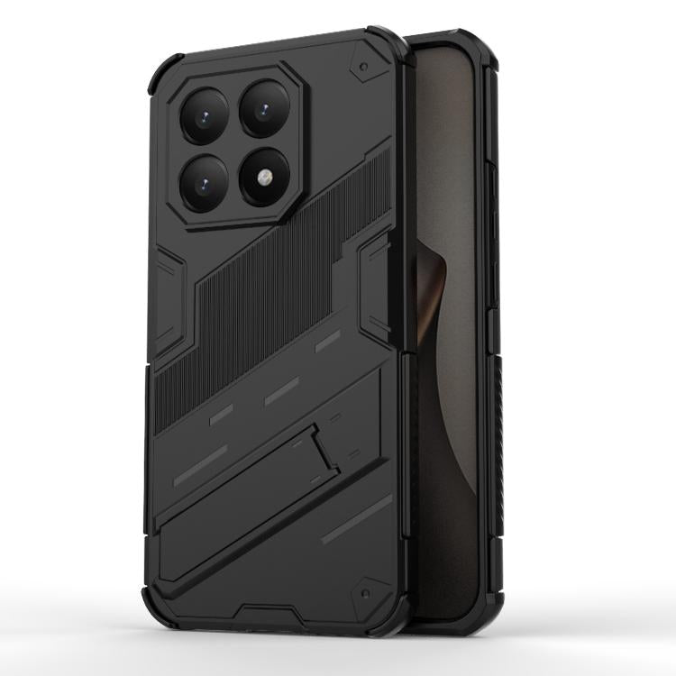 Punk Armor 2 in 1 PC + TPU Phone Case with Holder, For Redmi Note 15 Pro 5G Global 163.6mm, For Redmi 15 5G / 4G EU 171mm, For Redmi 15C 5G/4G Global 171mm, For Xiaomi 15T Pro 5G Global, For Xiaomi 15T 5G Global, For Redmi A5 4G 171.1mm / Poco C71