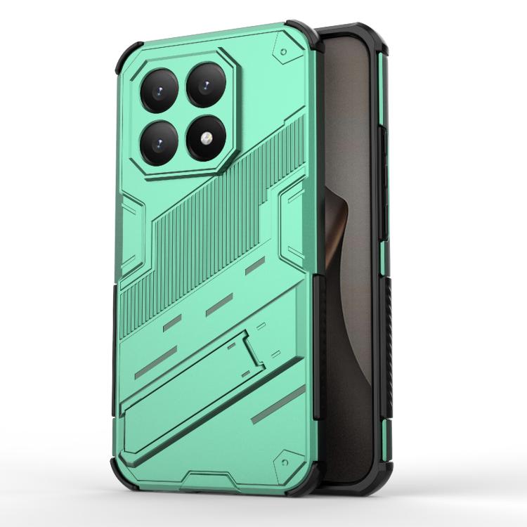 Punk Armor 2 in 1 PC + TPU Phone Case with Holder, For Redmi Note 15 Pro 5G Global 163.6mm, For Redmi 15 5G / 4G EU 171mm, For Redmi 15C 5G/4G Global 171mm, For Xiaomi 15T Pro 5G Global, For Xiaomi 15T 5G Global, For Redmi A5 4G 171.1mm / Poco C71