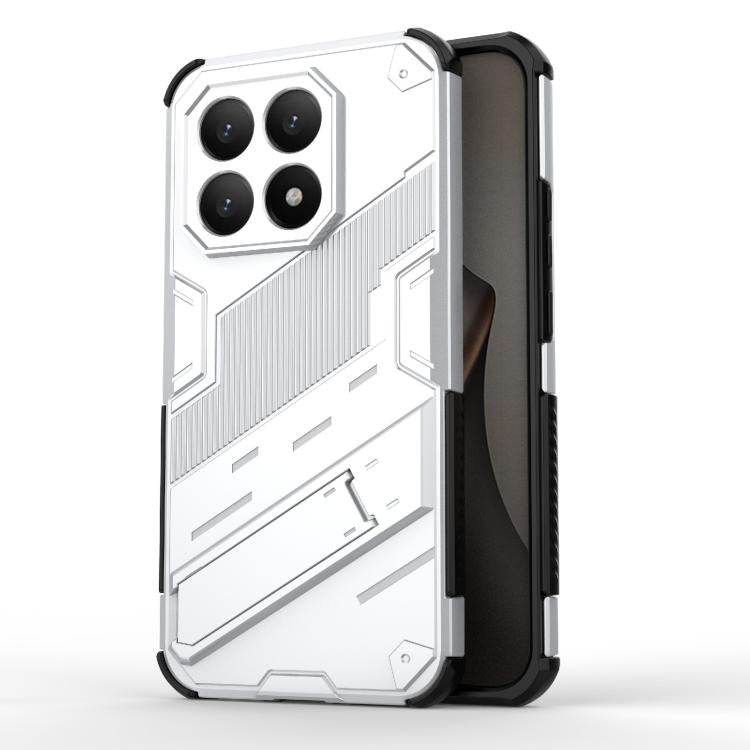 Punk Armor 2 in 1 PC + TPU Phone Case with Holder, For Redmi Note 15 Pro 5G Global 163.6mm, For Redmi 15 5G / 4G EU 171mm, For Redmi 15C 5G/4G Global 171mm, For Xiaomi 15T Pro 5G Global, For Xiaomi 15T 5G Global, For Redmi A5 4G 171.1mm / Poco C71