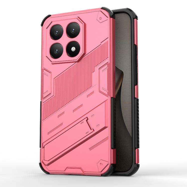 Punk Armor 2 in 1 PC + TPU Phone Case with Holder, For Redmi Note 15 Pro 5G Global 163.6mm, For Redmi 15 5G / 4G EU 171mm, For Redmi 15C 5G/4G Global 171mm, For Xiaomi 15T Pro 5G Global, For Xiaomi 15T 5G Global, For Redmi A5 4G 171.1mm / Poco C71
