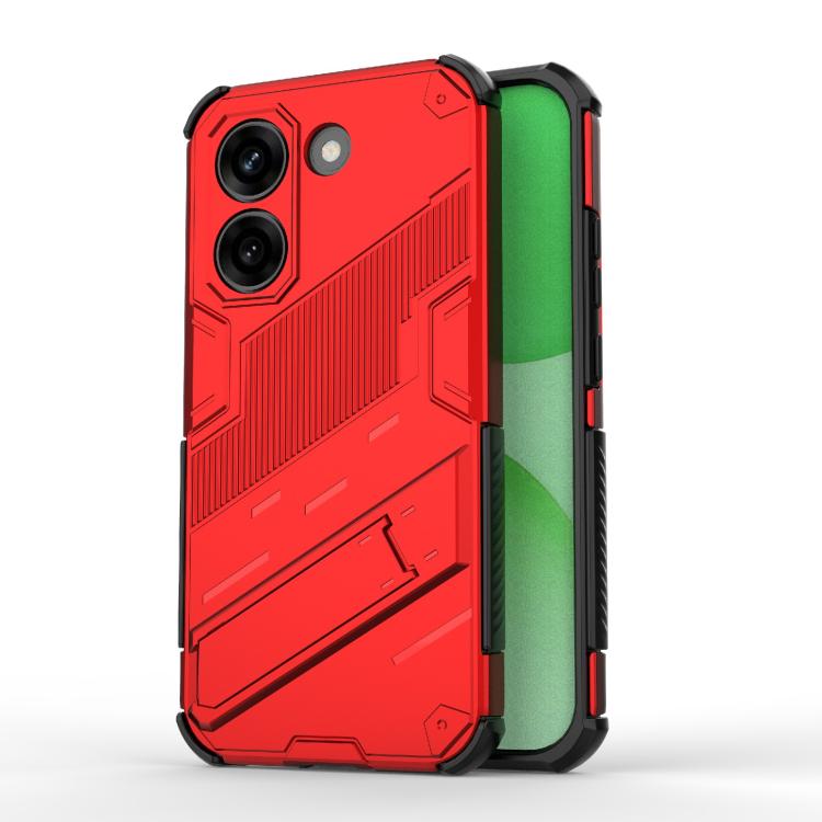 Punk Armor 2 in 1 PC + TPU Phone Case with Holder, For Redmi Turbo 5 Max / Poco X8 Pro Max, For Redmi Turbo 5 5G / Poco X8 Pro 5G, For Redmi Note 15 Pro+ 5G Global 163.3mm, For Redmi Note 15 5G Global 164mm, For Redmi K90 Pro Max / Poco F8 Ultra       ...