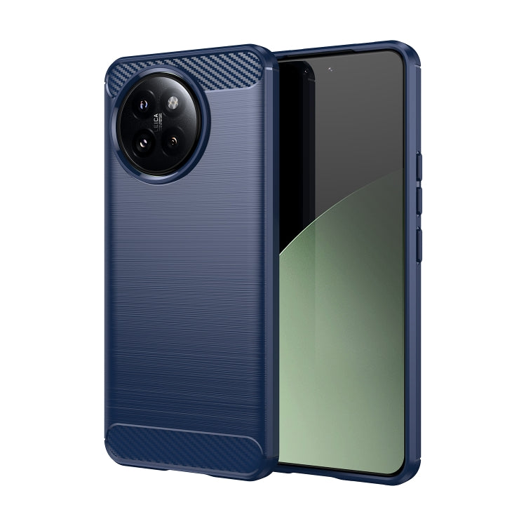 Carbon Fiber Brushed Texture TPU Phone Case, For Xiaomi 15 Pro, For Xiaomi 15, For Xiaomi 14T Pro, For Xiaomi 14 Civi, For Xiaomi Civi 4 Pro