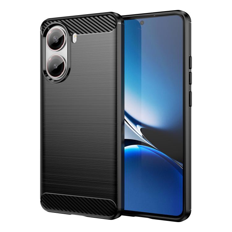 Carbon Fiber Brushed Texture TPU Phone Case, For Xiaomi Poco F7 Pro, For Xiaomi 15 Ultra, For Xiaomi Poco X7 Pro, For Xiaomi 15 Pro, For Xiaomi 15, For Xiaomi 14T Pro, For Xiaomi 14 Civi, For Xiaomi Civi 4 Pro