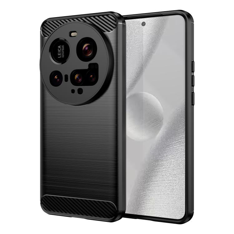 Carbon Fiber Brushed Texture TPU Phone Case, For Xiaomi Poco F7 Pro, For Xiaomi 15 Ultra, For Xiaomi Poco X7 Pro, For Xiaomi 15 Pro, For Xiaomi 15, For Xiaomi 14T Pro, For Xiaomi 14 Civi, For Xiaomi Civi 4 Pro