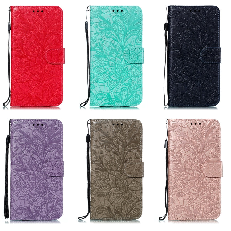 Lace Flower Horizontal Flip Leather Case with Holder & Card Slots & Wallet & Photo Frame, For Samsung Galaxy Note20, For Samsung Galaxy Note20 Ultra
