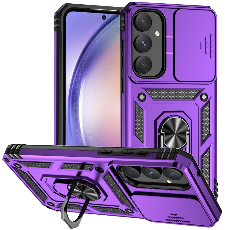 Sliding Camshield Holder Phone Case, For Samsung Galaxy A55 5G, For Samsung Galaxy A15, For Samsung Galaxy A05, For Samsung Galaxy A05s