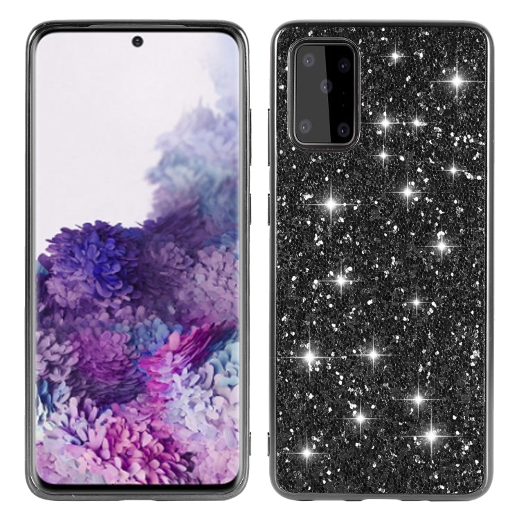 Glitter Powder Shockproof TPU Protective Case, For Xiaomi Redmi Note 9 / 10X 4G, For Xiaomi Note 10 Lite, For Samsung Galaxy Note 20, For Samsung Galaxy A21s, For Samsung Galaxy A41, For Samsung Galaxy A51 5G