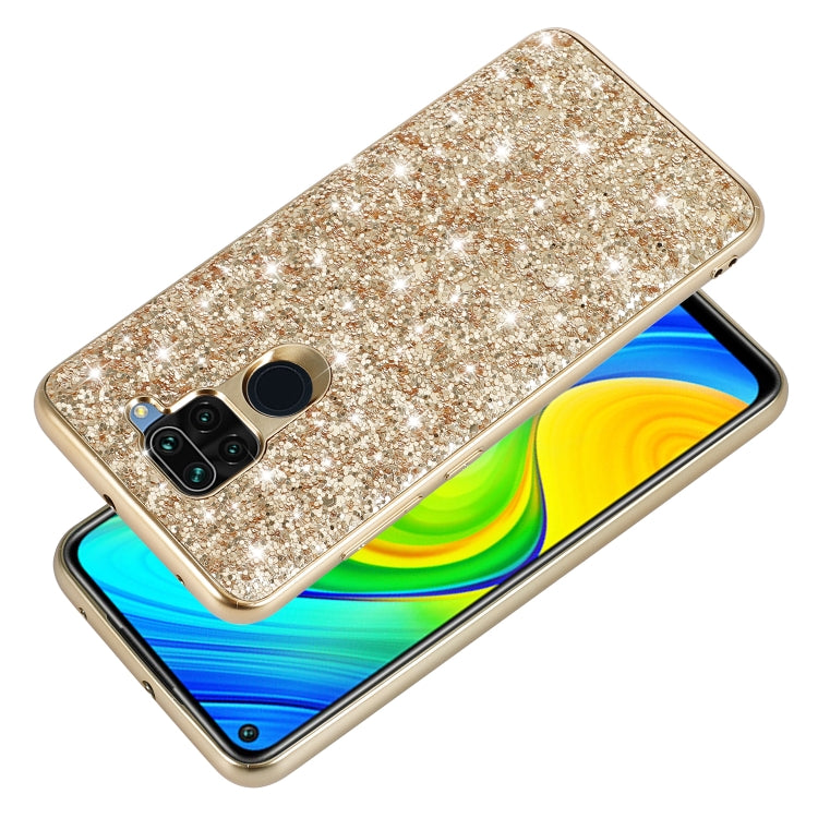 Glitter Powder Shockproof TPU Protective Case, For Xiaomi Redmi Note 9 / 10X 4G, For Xiaomi Note 10 Lite, For Samsung Galaxy Note 20, For Samsung Galaxy A21s, For Samsung Galaxy A51 5G