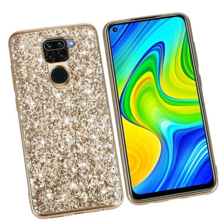Glitter Powder Shockproof TPU Protective Case, For Xiaomi Redmi Note 9 / 10X 4G, For Xiaomi Note 10 Lite, For Samsung Galaxy Note 20, For Samsung Galaxy A21s, For Samsung Galaxy A51 5G