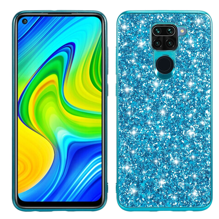 Glitter Powder Shockproof TPU Protective Case, For Xiaomi Redmi Note 9 / 10X 4G, For Xiaomi Note 10 Lite, For Samsung Galaxy Note 20, For Samsung Galaxy A21s, For Samsung Galaxy A51 5G