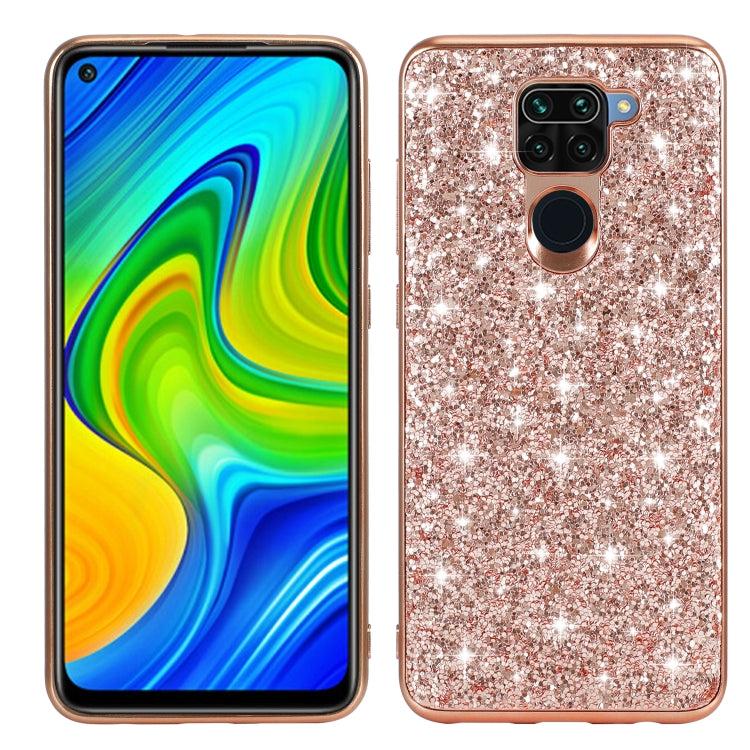 Glitter Powder Shockproof TPU Protective Case, For Xiaomi Redmi Note 9 / 10X 4G, For Xiaomi Note 10 Lite, For Samsung Galaxy Note 20, For Samsung Galaxy A21s, For Samsung Galaxy A51 5G