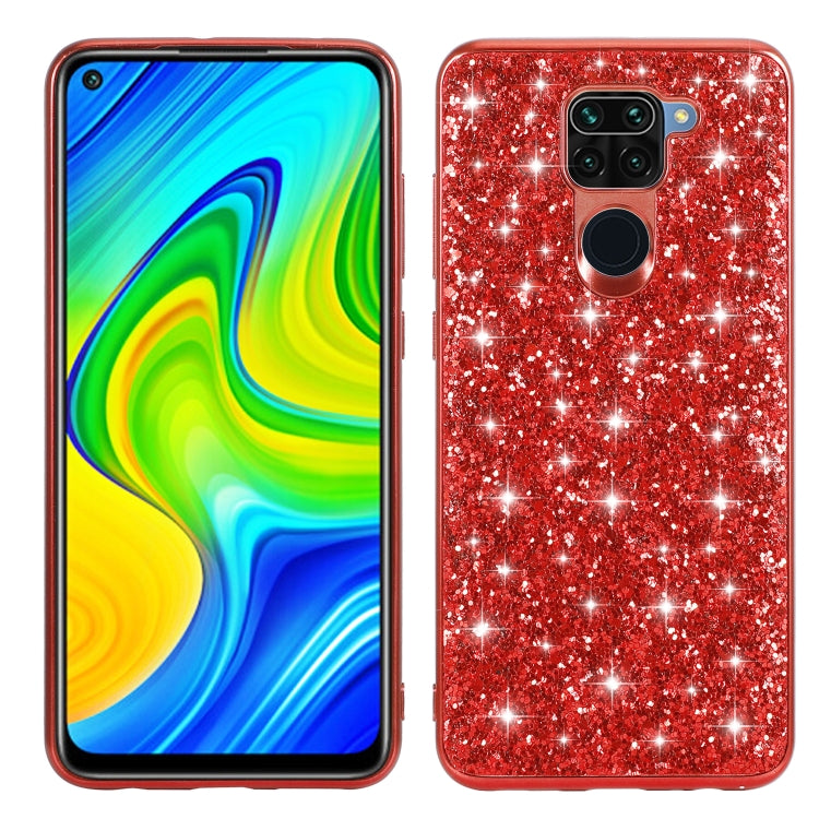 Glitter Powder Shockproof TPU Protective Case, For Xiaomi Redmi Note 9 / 10X 4G, For Xiaomi Note 10 Lite, For Samsung Galaxy Note 20, For Samsung Galaxy A21s, For Samsung Galaxy A51 5G