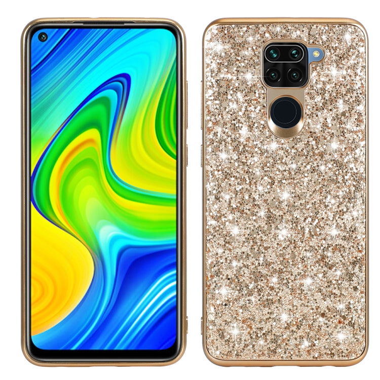 Glitter Powder Shockproof TPU Protective Case, For Xiaomi Redmi Note 9 / 10X 4G, For Xiaomi Note 10 Lite, For Samsung Galaxy Note 20, For Samsung Galaxy A21s, For Samsung Galaxy A51 5G