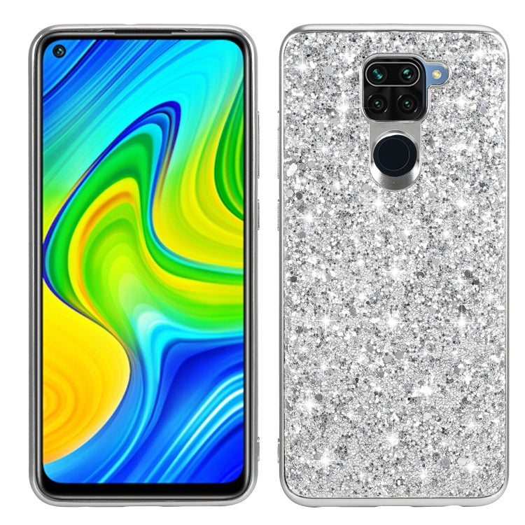 Glitter Powder Shockproof TPU Protective Case, For Xiaomi Redmi Note 9 / 10X 4G, For Xiaomi Note 10 Lite, For Samsung Galaxy Note 20, For Samsung Galaxy A21s, For Samsung Galaxy A51 5G