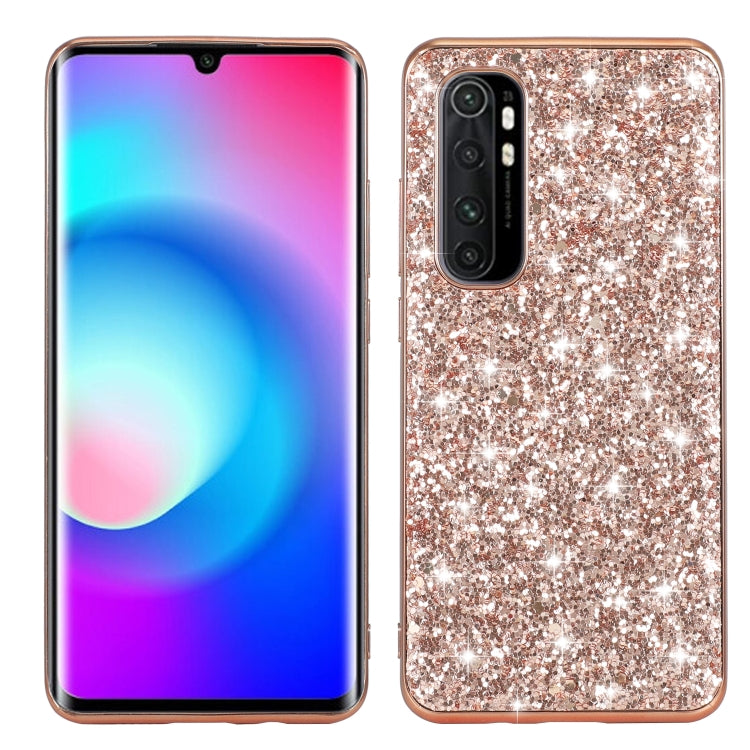 Glitter Powder Shockproof TPU Protective Case, For Xiaomi Redmi Note 9 / 10X 4G, For Xiaomi Note 10 Lite, For Samsung Galaxy Note 20, For Samsung Galaxy A21s, For Samsung Galaxy A51 5G
