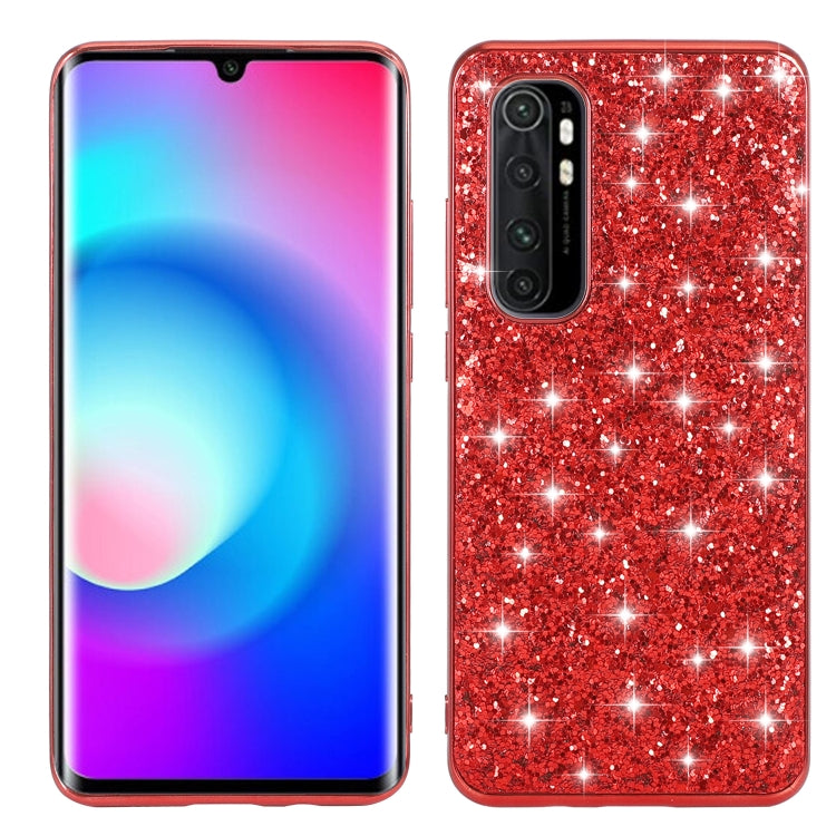 Glitter Powder Shockproof TPU Protective Case, For Xiaomi Redmi Note 9 / 10X 4G, For Xiaomi Note 10 Lite, For Samsung Galaxy Note 20, For Samsung Galaxy A21s, For Samsung Galaxy A51 5G