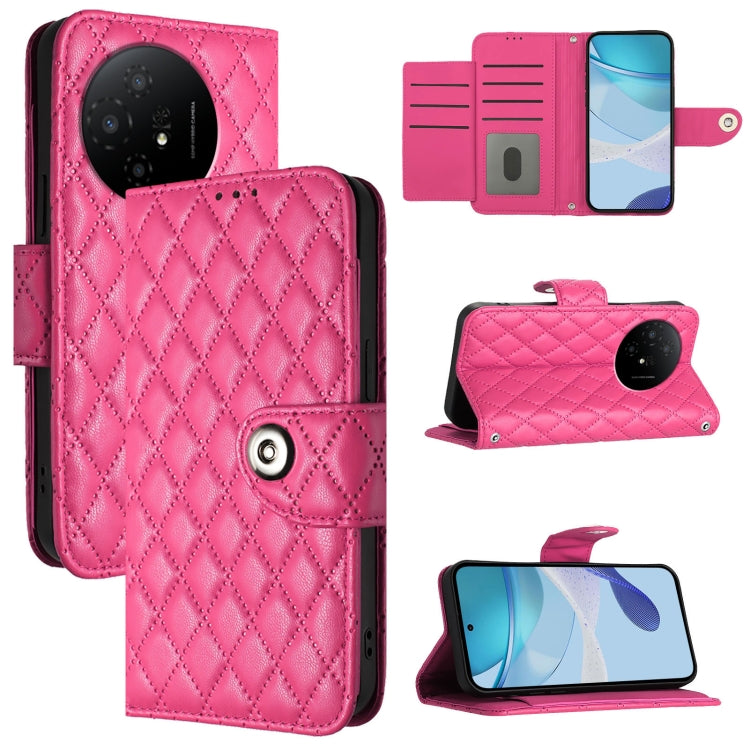 Rhombic Texture Flip Leather Phone Case with Lanyard, For TCL K32 5G / K33, For TCL 60 NxtPaper, For TCL 60 SE NxtPaper / 605, For TCL 50 Pro NxtPaper, For TCL 50 LE 5G, For TCL 201, For TCL 50 XL 5G, For TCL 50 XE 5G