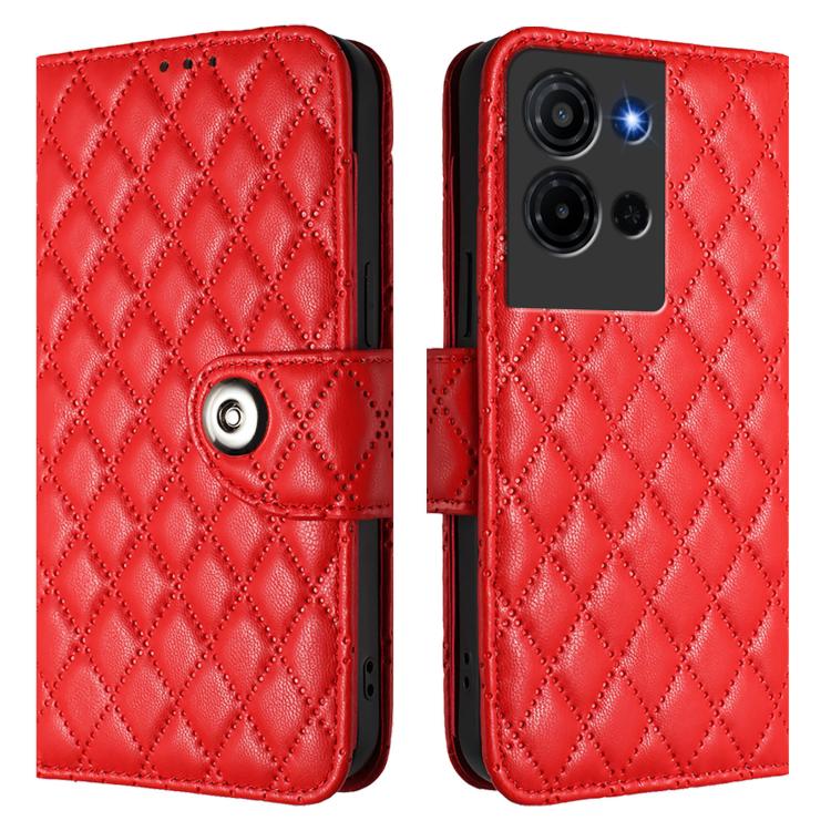 Rhombic Texture Flip Leather Phone Case with Lanyard, For TCL K32 5G / K33, For TCL 60 NxtPaper, For TCL 60 SE NxtPaper / 605, For TCL 50 Pro NxtPaper, For TCL 50 LE 5G, For TCL 201, For TCL 50 XL 5G, For TCL 50 XE 5G