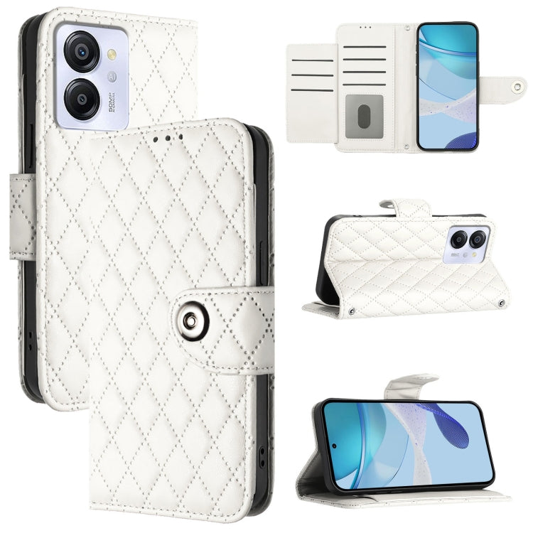 Rhombic Texture Flip Leather Phone Case with Lanyard, For Blackview Wave 7C, For Blackview Wave 10, For Blackview Shark 6, For Blackview Oscal Tiger 13, For Blackview Wave 8C, For Blackview Oscal Flat 2 / 2C, For Blackview Oscal Flat 1C                ...