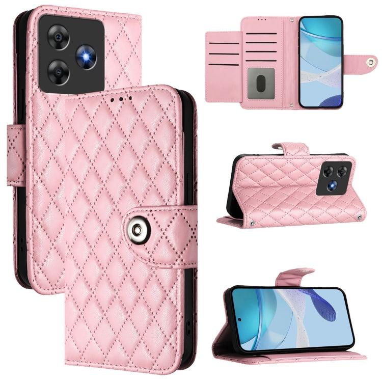 Rhombic Texture Flip Leather Phone Case with Lanyard, For Blackview Wave 7C, For Blackview Wave 10, For Blackview Shark 6, For Blackview Oscal Tiger 13, For Blackview Wave 8C, For Blackview Oscal Flat 2 / 2C, For Blackview Oscal Flat 1C                ...