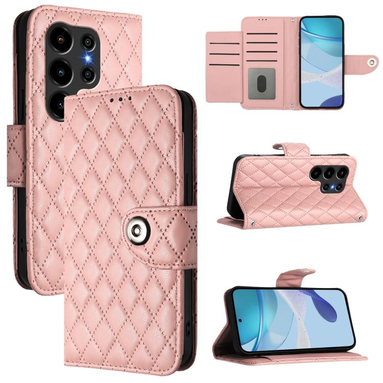 Rhombic Texture Flip Leather Phone Case with Lanyard, For Blackview Wave 7C, For Blackview Wave 10, For Blackview Shark 6, For Blackview Oscal Tiger 13, For Blackview Wave 8C, For Blackview Oscal Flat 2 / 2C, For Blackview Oscal Flat 1C                ...