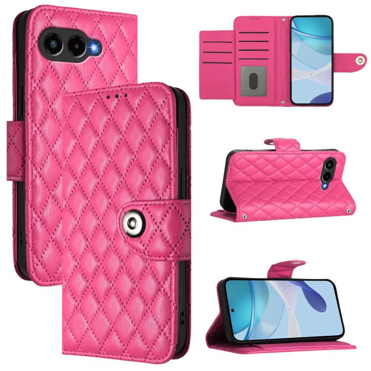 Rhombic Texture Flip Leather Phone Case with Lanyard, For T-Mobile Revvl 8, For T-Mobile REVVL 7 Pro 5G, For T-Mobile REVVL 7 5G, For T-Mobile REVVL 6 / 6x 5G, For T-Mobile REVVL 6 Pro / 6x Pro 5G
