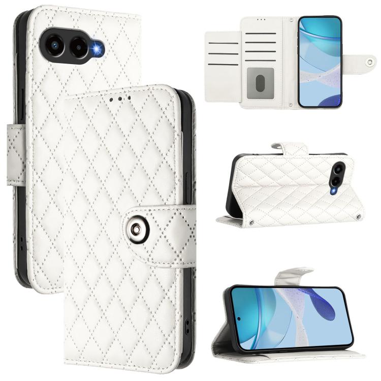 Rhombic Texture Flip Leather Phone Case with Lanyard, For T-Mobile Revvl 8, For T-Mobile REVVL 7 Pro 5G, For T-Mobile REVVL 7 5G, For T-Mobile REVVL 6 / 6x 5G, For T-Mobile REVVL 6 Pro / 6x Pro 5G