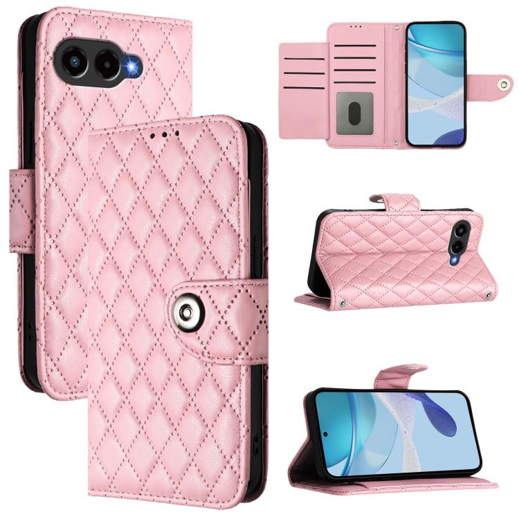Rhombic Texture Flip Leather Phone Case with Lanyard, For T-Mobile Revvl 8, For T-Mobile REVVL 7 Pro 5G, For T-Mobile REVVL 7 5G, For T-Mobile REVVL 6 / 6x 5G, For T-Mobile REVVL 6 Pro / 6x Pro 5G