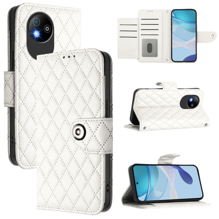 Rhombic Texture Flip Leather Phone Case with Lanyard, For ZTE Blade V70 Vita / nubia V70 Design, For ZTE Blade V70 Design, For ZTE Blade A35 Lite, For ZTE Blade A75 5G, For ZTE Blade A35 / A55, For ZTE Blade V60 / Axon 60 4G, For ZTE nubia Z60 Ultra   ...