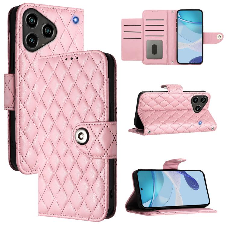 Rhombic Texture Flip Leather Phone Case with Lanyard, For ZTE nubia Neo 5 5G, For ZTE nubia Neo 5 GT 5G, For ZTE Nubia P7 Pro 5G / Optus X Value 5G, For ZTE Nubia P9 Pro 5G / Optus X Pro 2 5G, For ZTE nubia RedMagic 11 Air                              ...