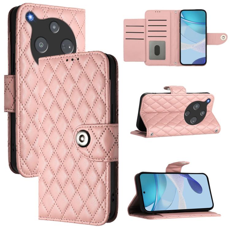 Rhombic Texture Flip Leather Phone Case with Lanyard, For ZTE nubia Neo 5 5G, For ZTE nubia Neo 5 GT 5G, For ZTE Nubia P7 Pro 5G / Optus X Value 5G, For ZTE Nubia P9 Pro 5G / Optus X Pro 2 5G, For ZTE nubia RedMagic 11 Air                              ...