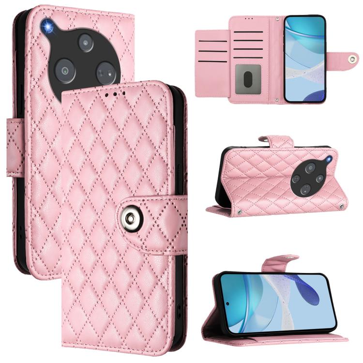 Rhombic Texture Flip Leather Phone Case with Lanyard, For ZTE nubia Neo 5 5G, For ZTE nubia Neo 5 GT 5G, For ZTE Nubia P7 Pro 5G / Optus X Value 5G, For ZTE Nubia P9 Pro 5G / Optus X Pro 2 5G, For ZTE nubia RedMagic 11 Air                              ...