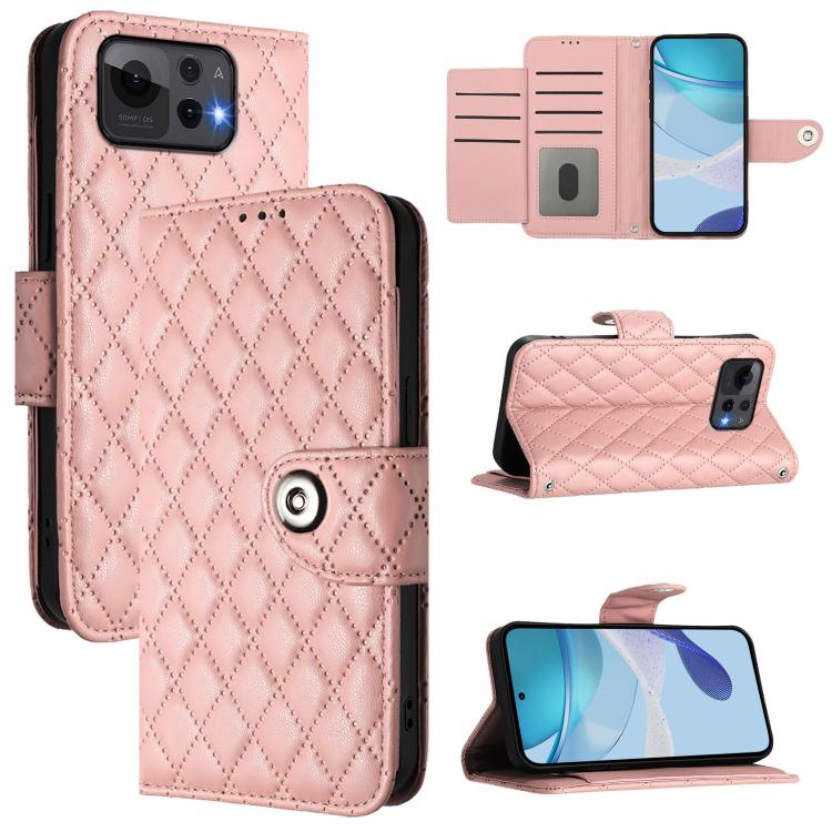 Rhombic Texture Flip Leather Phone Case with Lanyard, For Asus Zenfone 12 Ultra, For Asus ROG Phone 9 / 9 Pro, For Asus Zenfone 11 Ultra, For Asus ROG Phone 8