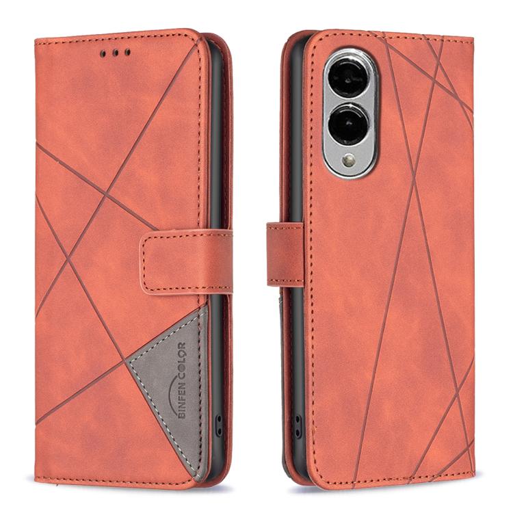 Magnetic Buckle Rhombus Texture Leather Phone Case, For Galaxy S26 FE 5G, For Samsung Galaxy S26 Ultra 5G, For Samsung Galaxy S26 5G, For Samsung Galaxy S25 FE 5G, For Samsung Galaxy S25 Edge 5G, For Samsung Galaxy S25 5G, For Samsung Galaxy S25+ 5G   ...