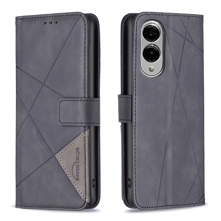 Magnetic Buckle Rhombus Texture Leather Phone Case, For Galaxy S26 FE 5G, For Samsung Galaxy S26 Ultra 5G, For Samsung Galaxy S26 5G, For Samsung Galaxy S25 FE 5G, For Samsung Galaxy S25 Edge 5G, For Samsung Galaxy S25 5G, For Samsung Galaxy S25+ 5G   ...