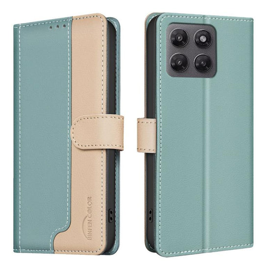 Color Matching RFID Anti-theft Leather Phone Case, For Motorola Moto G37/G47/G37 Power 5G, For Motorola Moto G67 5G / G77 5G, For Motorola Edge 70 Fusion 5G, For Motorola Moto G86 5G, For Motorola Moto G56 5G, For Motorola Edge 60 Pro                  ...