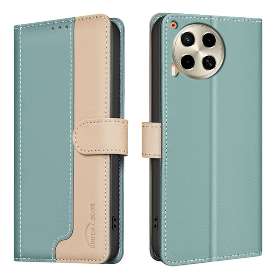 Color Matching RFID Anti-theft Leather Phone Case, For Tecno Camon 30 5G / 4G, For Tecno Spark 20 Pro+, For Tecno Spark 20 Pro, For Tecno Spark  Go 2024 / 20C / Pop 8, For Tecno Spark 20