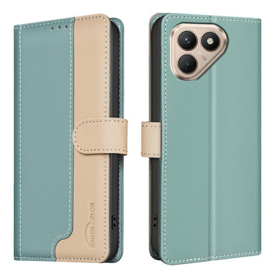 Color Matching RFID Anti-theft Leather Phone Case, For Tecno Pova 7 Ultra 5G, For Tecno Camon 40 Pro 4G, For Tecno Camon 40, For Tecno Camon 40 Pro 5G, For Tecno POP 9 5G / Spark 30C 5G, For Tecno Pova 6 Neo 5G / Spark 30 5G, For Tecno Spark 30 Pro 4G ...