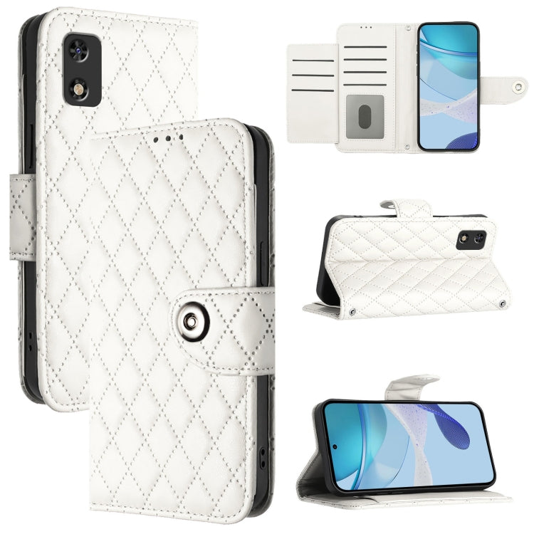 Rhombic Texture Flip Leather Phone Case with Lanyard, For itel A200 / A200+ 4G Global, For Itel A95 5G, For Itel A90, For Itel City 100, For itel A50, For itel A23 Pro / A17, For itel P55 5G, For itel RS4 S666LN