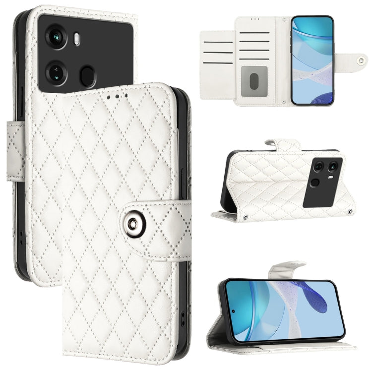Rhombic Texture Flip Leather Phone Case with Lanyard, For itel S18 / Vision 5, For itel P40, For itel S17 / Vision 3, For itel A58 / A49, For itel P17 / A27, For itel A48