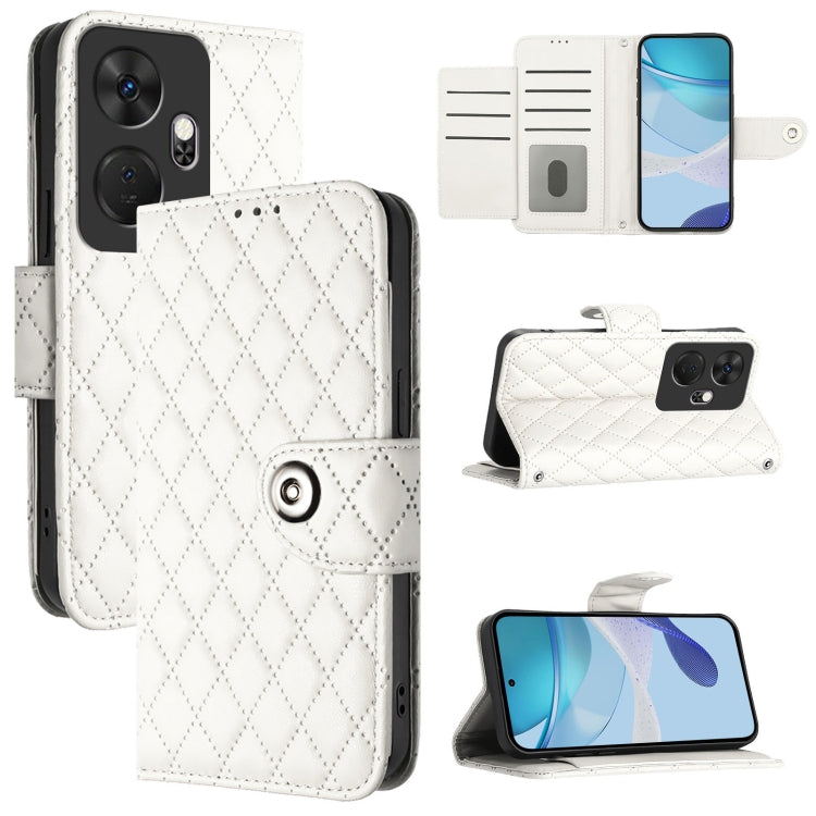 Rhombic Texture Flip Leather Phone Case with Lanyard, For itel S24, For itel P55+, For itel P55 4G, For itel A05s, For itel A70, For itel A60 / A60s, For itel S23+, For itel S23 S665L