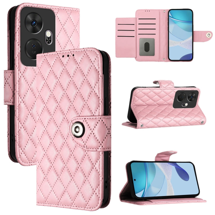 Rhombic Texture Flip Leather Phone Case with Lanyard, For itel S24, For itel P55+, For itel P55 4G, For itel A05s, For itel A70, For itel A60 / A60s, For itel S23+, For itel S23 S665L