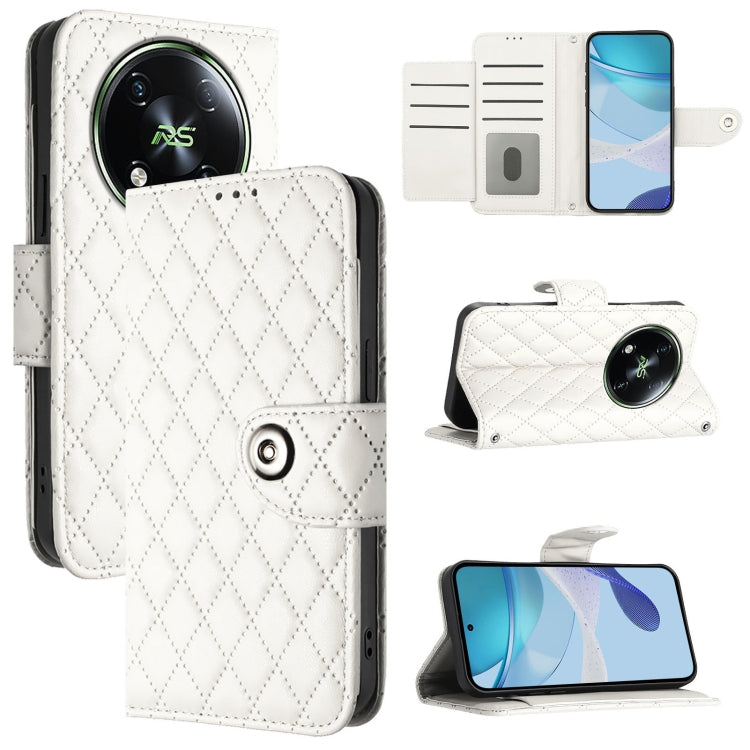 Rhombic Texture Flip Leather Phone Case with Lanyard, For itel A200 / A200+ 4G Global, For Itel A95 5G, For Itel A90, For Itel City 100, For itel A50, For itel A23 Pro / A17, For itel P55 5G, For itel RS4 S666LN
