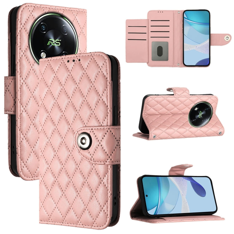 Rhombic Texture Flip Leather Phone Case with Lanyard, For itel A200 / A200+ 4G Global, For Itel A95 5G, For Itel A90, For Itel City 100, For itel A50, For itel A23 Pro / A17, For itel P55 5G, For itel RS4 S666LN
