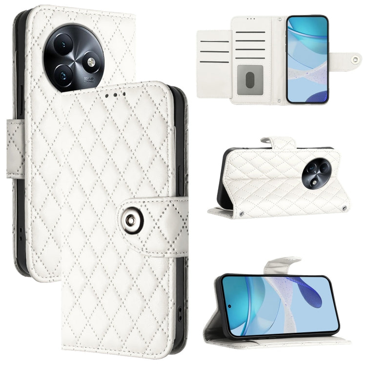 Rhombic Texture Flip Leather Phone Case with Lanyard, For itel S24, For itel P55+, For itel P55 4G, For itel A05s, For itel A70, For itel A60 / A60s, For itel S23+, For itel S23 S665L