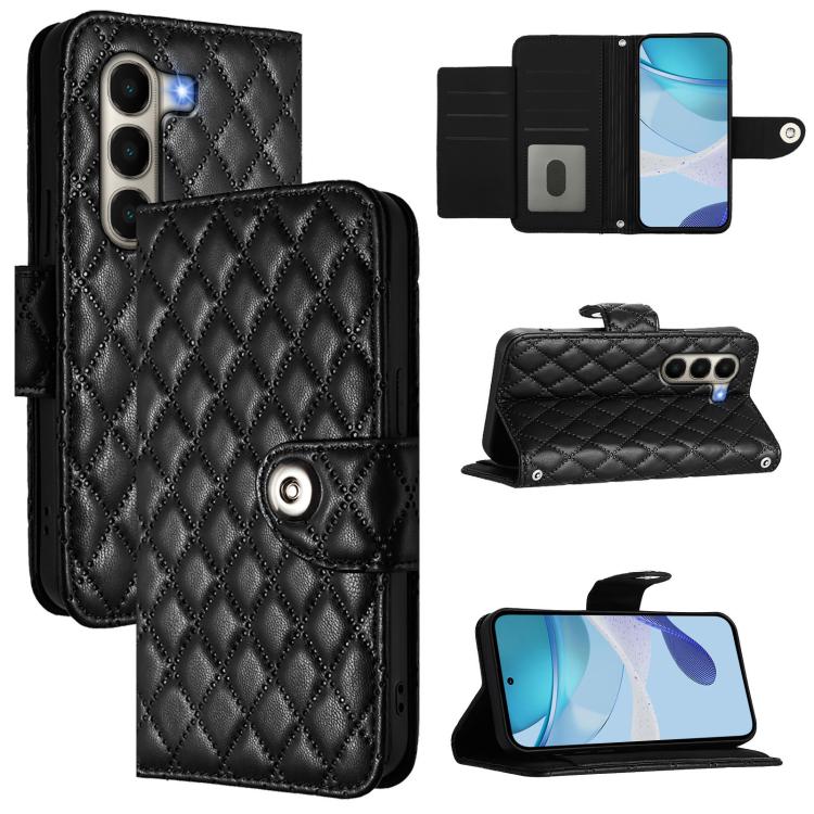 Rhombic Texture Flip Leather Phone Case with Lanyard, For itel A200 / A200+ 4G Global, For Itel A95 5G, For Itel A90, For Itel City 100, For itel A50, For itel A23 Pro / A17, For itel P55 5G, For itel RS4 S666LN