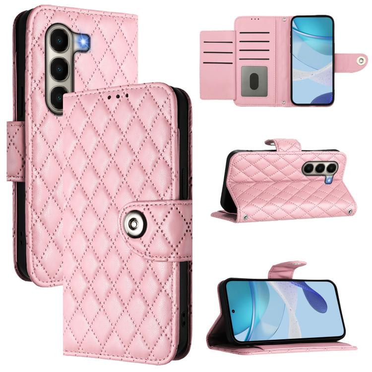 Rhombic Texture Flip Leather Phone Case with Lanyard, For itel A200 / A200+ 4G Global, For Itel A95 5G, For Itel A90, For Itel City 100, For itel A50, For itel A23 Pro / A17, For itel P55 5G, For itel RS4 S666LN