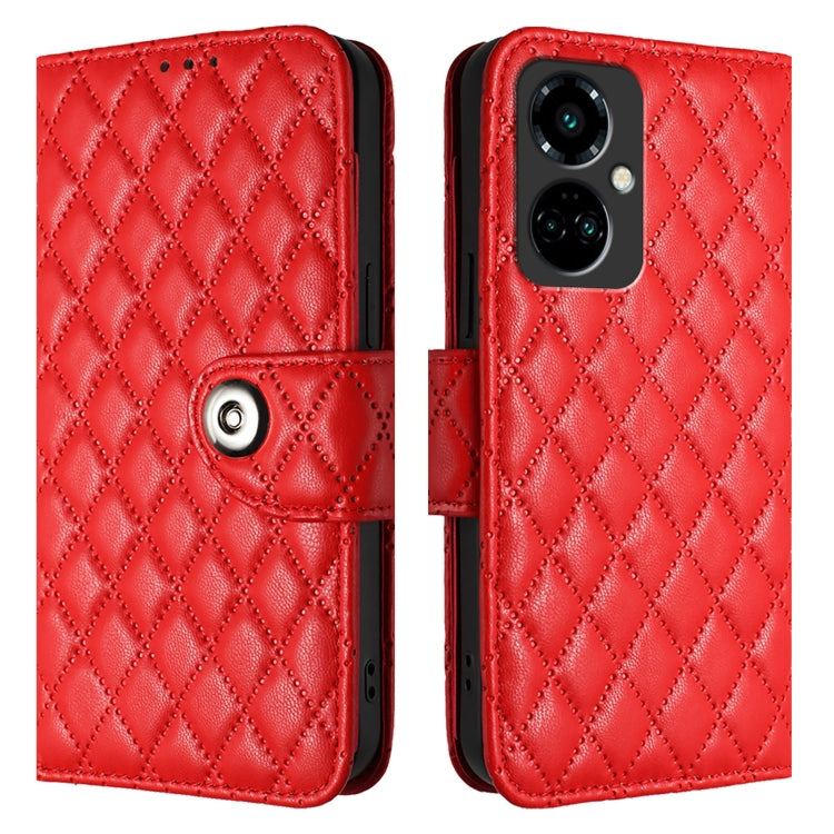 Rhombic Texture Flip Leather Phone Case with Lanyard, For Tecno Camon 19 Pro 5G, For Tecno Pova 4 Pro, For Tecno Pova 4, For Tecno Pova Neo 2, For Tecno Spark 9, For Tecno Spark 9 Pro / Spark 9T, For Tecno Camon 19, For Tecno Camon 19 Neo